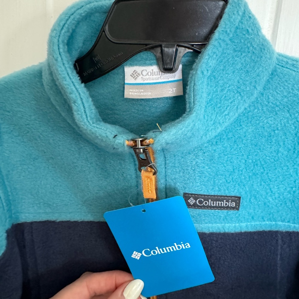 Columbia Fleece Jacket Zipup - Picture 2 of 4